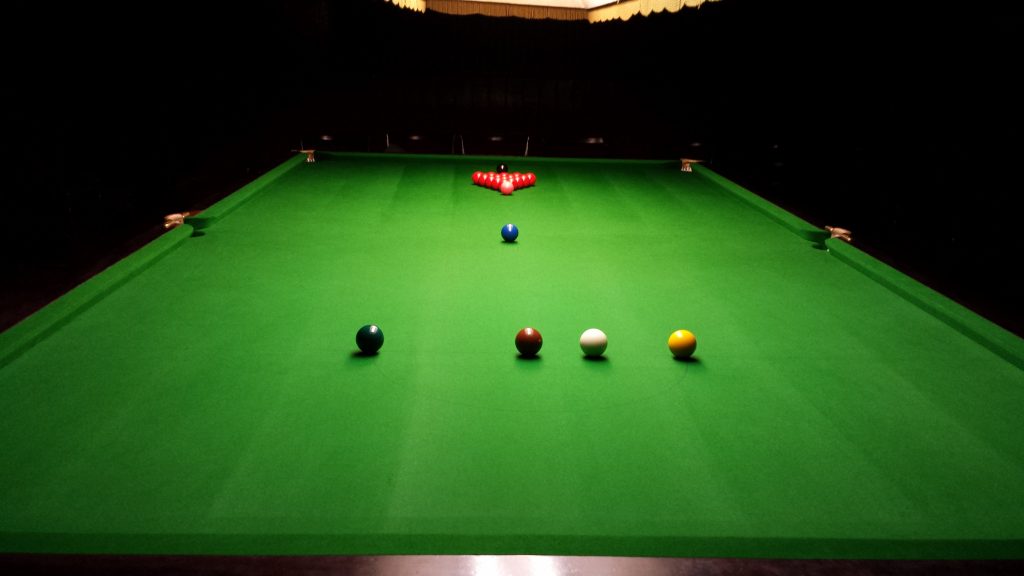 snooker table