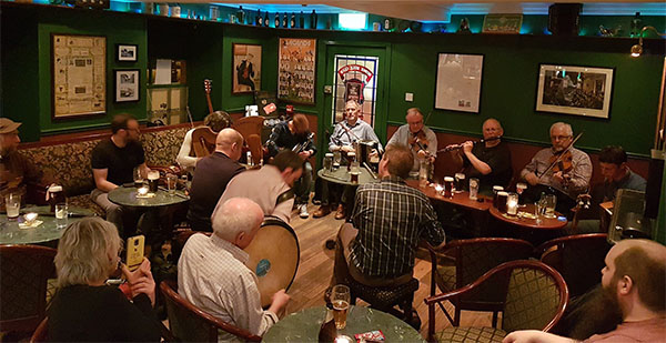 people playing trad music